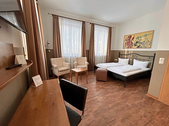 hideauts hotels Der Rosengarten - Wohnbeispiel Doppelzimmer Chic (Zimmercodierung DF1)
