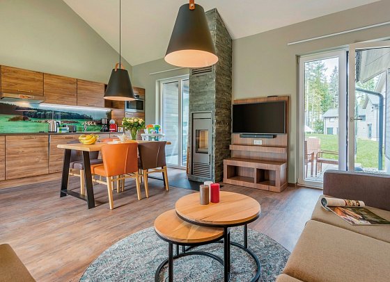 Center Parcs Park Allgäu - Wohnbeispiel Haus VIP (Zimmercodierungen BD1 & BD2)