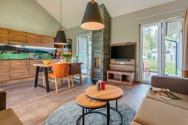 Center Parcs Park Allgäu - Wohnbeispiel Haus VIP (Zimmercodierungen BD1 & BD2)