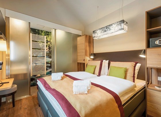 Center Parcs Park Allgäu - Wohnbeispiel Haus VIP (Zimmercodierungen BD1 & BD2)