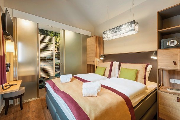 Center Parcs Park Allgäu - Wohnbeispiel Haus VIP (Zimmercodierungen BD1 & BD2)