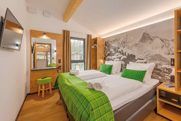 Center Parcs Park Allgäu - Wohnbeispiel Haus Exclusive (Zimmercodierungen BD3, BD4, BT1 & BT2)