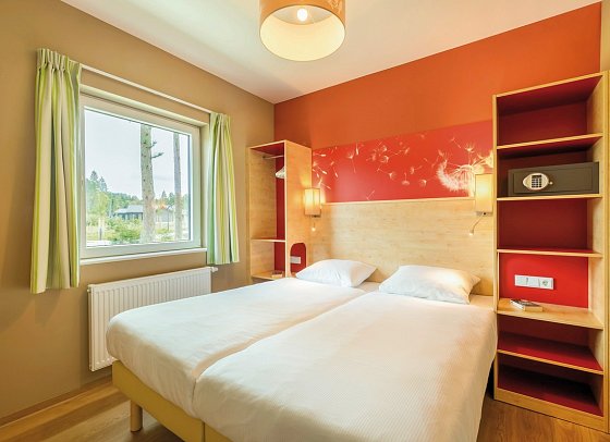 Center Parcs Park Allgäu - Wohnbeispiel Haus Comfort (Zimmercodierungen BF1, BF2, BB1 & BB2)