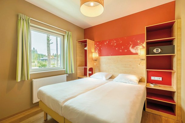 Center Parcs Park Allgäu - Wohnbeispiel Haus Comfort (Zimmercodierungen BF1, BF2, BB1 & BB2)