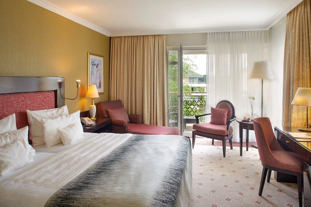 Steigenberger Hotel Der Sonnenhof - Wohnbeispiel Doppelzimmer Superior (Zimmercodierungen DS1 & ES1)