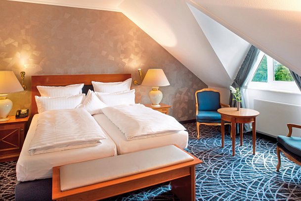 Steigenberger Hotel Der Sonnenhof - Wohnbeispiel Maisonette Suite (Zimmercodierung WB1)