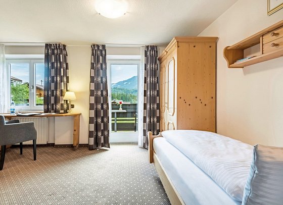 Sonnenbichl Hotel am Rotfischbach - Wohnbeispiel Einzelzimmer Komfort (Zimmercodierung EF1)