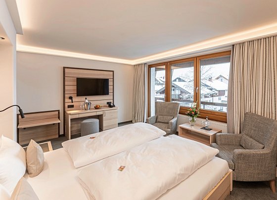 Hotel Filser - Wohnbeispiel Doppelzimmer (Zimmercodierung DB1)