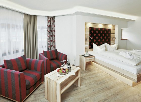 Hotel Filser - Wohnbeispiel Doppelzimmer Komfort (Zimmercodierung DF1)