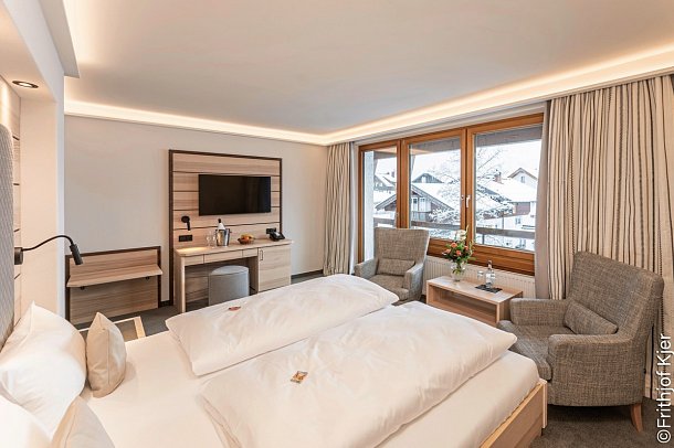 Hotel Filser - Wohnbeispiel Doppelzimmer (Zimmercodierung DB1)