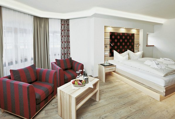 Hotel Filser - Wohnbeispiel Doppelzimmer Komfort (Zimmercodierung DF1)