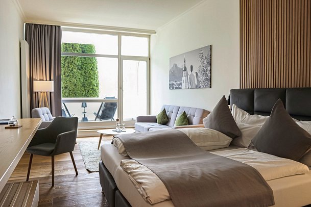 Das Parkhotel - Wohnbeispiel Doppelzimmer Superior (Zimmercodierung DS1)