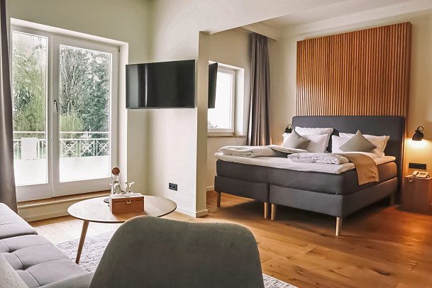 Das Parkhotel - Wohnbeispiel Suite (Zimmercodierung WB1)