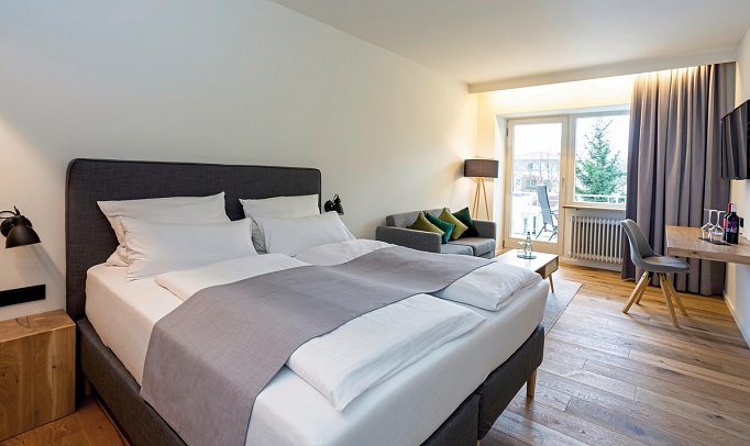 Das Parkhotel - Wohnbeispiel Doppelzimmer Standard (Zimmercodierung DG1)