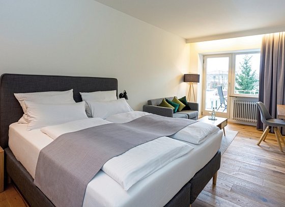 Das Parkhotel – Südtirols nördlichster Punkt - Wohnbeispiel Doppelzimmer Standard (Zimmercodierung DG1)