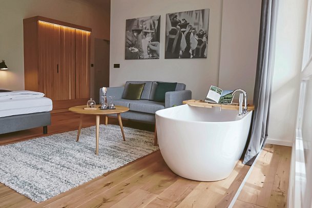 Das Parkhotel - Wohnbeipsiel Doppelzimmer Superior (Zimmercodierung DS1)