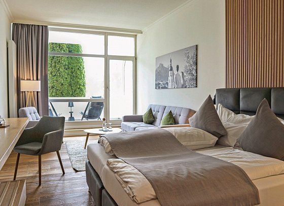 Das Parkhotel – Südtirols nördlichster Punkt - Wohnbeipsiel Doppelzimmer Superior (Zimmercodierung DS1)
