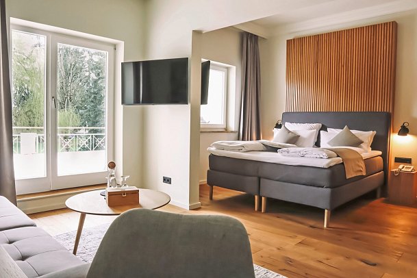 Das Parkhotel - Wohnbeispiel Suite (Zimmercodierung WB1)