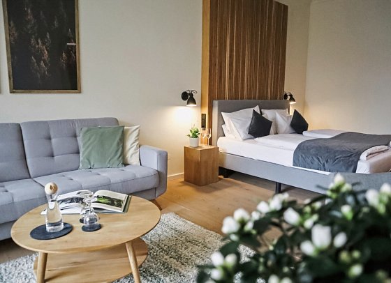 Das Parkhotel – Südtirols nördlichster Punkt - Wohnbeipsiel Doppelzimmer Superior (Zimmercodierung DS1)