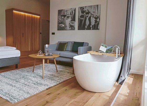 Das Parkhotel – Südtirols nördlichster Punkt - Wohnbeipsiel Doppelzimmer Superior (Zimmercodierung DS1)