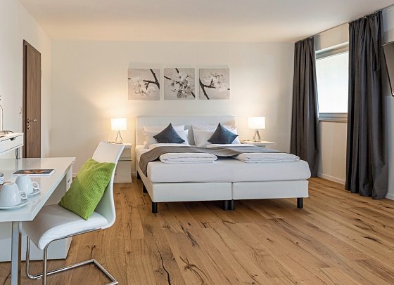 Das Parkhotel – Südtirols nördlichster Punkt - Wohnbeispiel Doppelzimmer Standard (Zimmercodierung DG1)