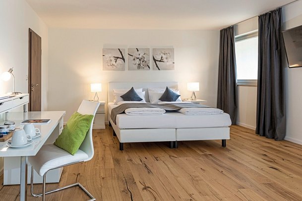 Das Parkhotel - Wohnbeispiel Doppelzimmer Standard (Zimmercodierung DG1)