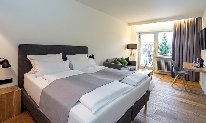 Das Parkhotel - Wohnbeispiel Doppelzimmer Standard (Zimmercodierung DG1)