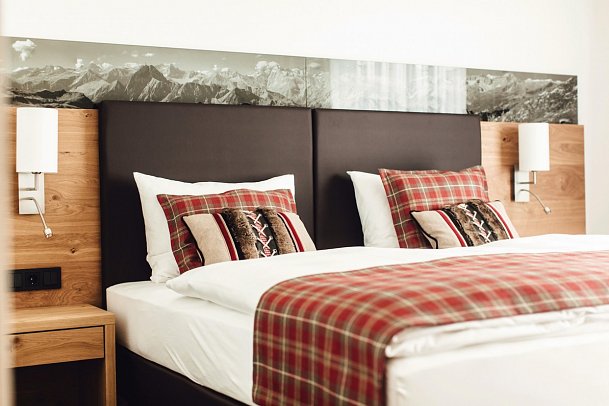 Hotel edita - Wohnbeispiel Doppelzimmer Deluxe (Zimmercodierung DD1)