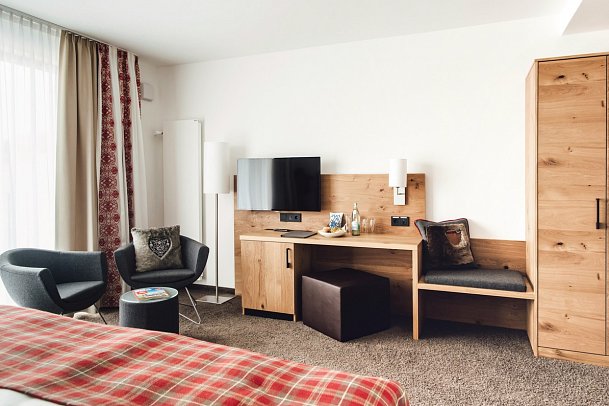 Hotel edita - Wohnbeispiel Doppelzimmer Deluxe (Zimmercodierung DD1)