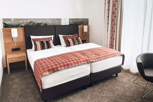 Hotel edita - Wohnbeispiel Doppelzimmer Superior (Zimmercodierung DS1)