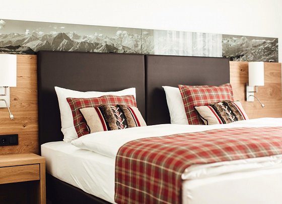Hotel edita - Wohnbeispiel Doppelzimmer Deluxe (Zimmercodierung DD1)