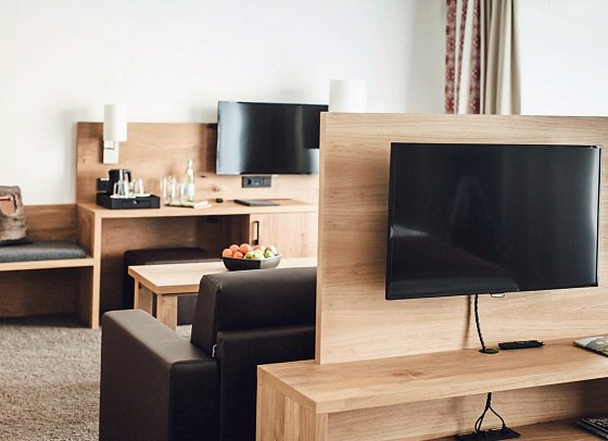 Hotel edita - Wohnbeispiel Juniorsuite (Zimmercodierung JB1)