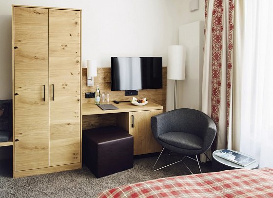 Hotel edita - Wohnbeispiel Doppelzimmer Komfort (Zimmercodierungen DF1 & DC1)