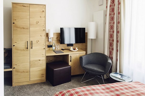 Hotel edita - Wohnbeispiel Doppelzimmer Komfort (Zimmercodierungen DF1 & DC1)