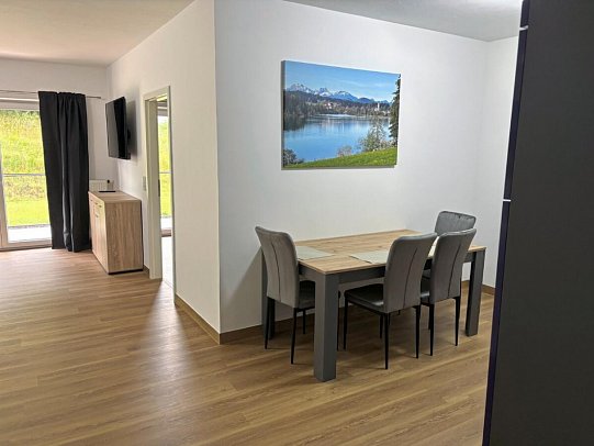 Alpenlodge Lechbruck - Wohnbeispiel Appartement 1 Schlafzimmer (Zimmercodierung AB1)