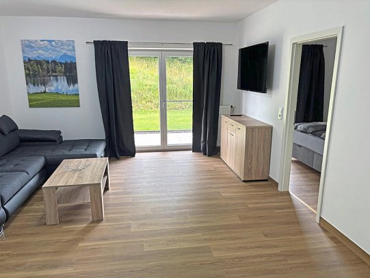 Alpenlodge Lechbruck - Wohnbeispiel Appartement 1 Schlafzimmer (Zimmercodierung AB1)