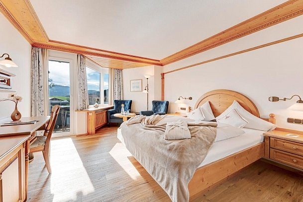 Hotel Dein Engel - Wohnbeispiel Doppelzimmer Superior Gartenblick (Zimmercodierung DS1)