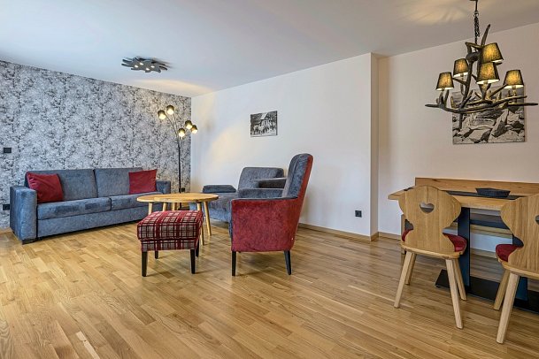 Alpensonne Tegernsee - Wohnbeispiel Appartement (Zimmercodierung AB1)