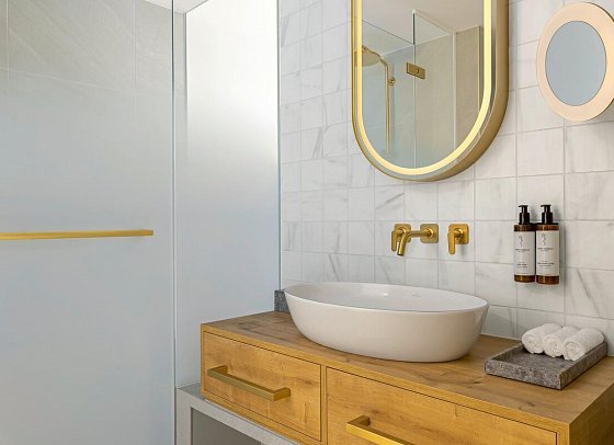 A-ROSA Tegernsee - Wohnbeispiel Doppelzimmer Komfort (Zimmercodierung DF1)