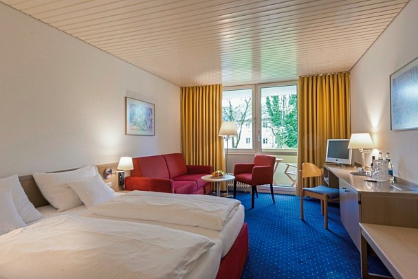 Hotel Bayern Vital - Wohnbeispiel Doppelzimmer Superior (Zimmercodierung DS1)