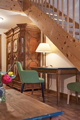 Riessersee Hotel - Wohnbeispiel Maisonette Zimmer (Zimmercodierung MB1)
