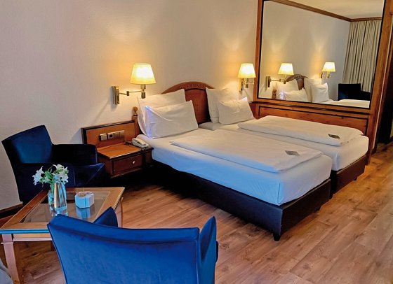 Riessersee Hotel - Wohnbeispiel Doppelzimmer Balkon (Zimmercodierungen DB1, DC1 & DC2)