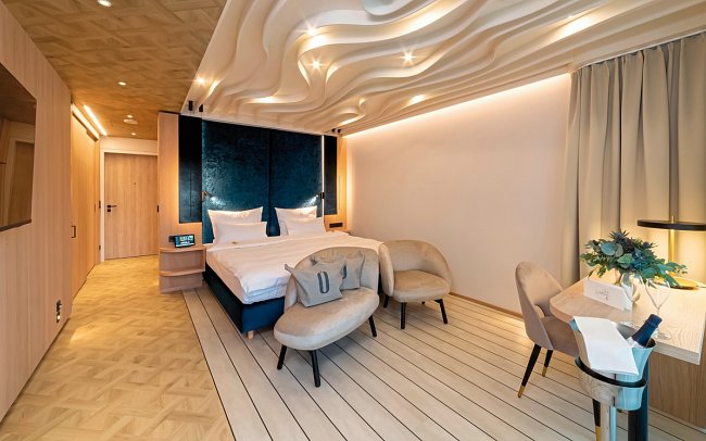 Ströbinger Hof - Therme Wellness Resort - Wohnbeispiel Juniorsuite Parkflügel (Zimmercodierung JB3)