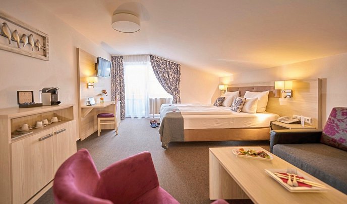 Ströbinger Hof - Therme Wellness Resort - Wohnbeispiel Doppelzimmer Deluxe Hartsee (Zimmercodierung DD1)