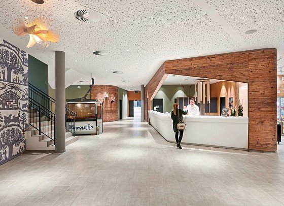 aja Ruhpolding - Lobby/Rezeption