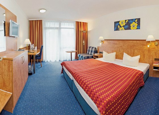 Hotel St. Georg - Wohnbeispiel Doppelzimmer Komfort (Zimmercodierung DF1)