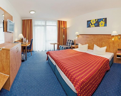 Hotel St. Georg - Wohnbeispiel Doppelzimmer Komfort (Zimmercodierung DF1)