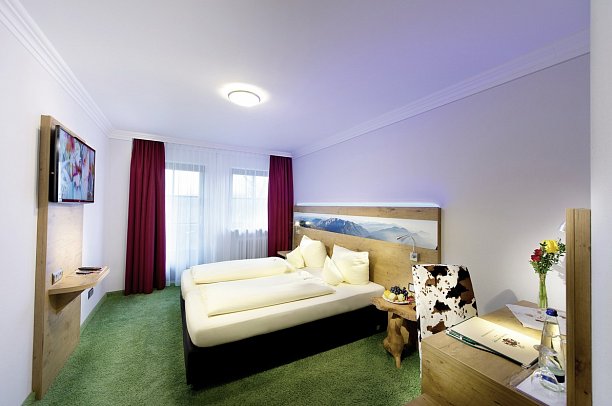 Schmelmer Hof - Wohnbeispiel Doppelzimmer Komfort (Zimmercodierungen DF1 & DFA)