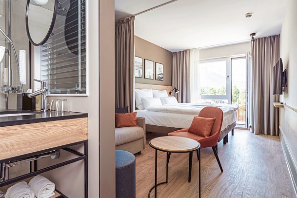 aja Garmisch-Partenkirchen - Wohnbeispiel Doppelzimmer (Zimmercodierung DB1)