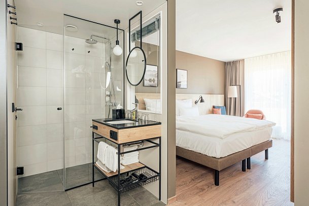 aja Garmisch-Partenkirchen - Wohnbeispiel Doppelzimmer (Zimmercodierung DB1)